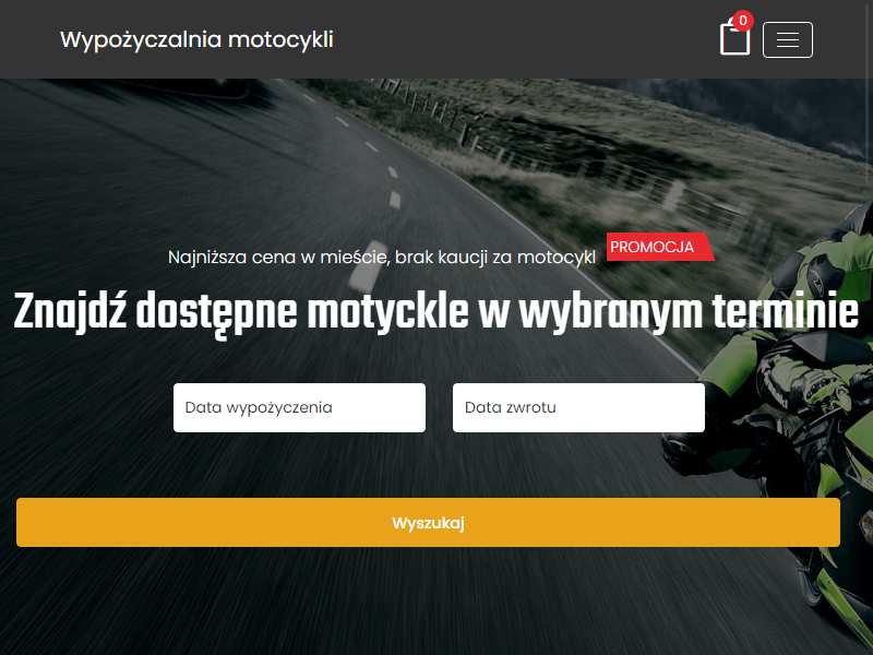 Wypożyczalnia motocykli Kraków 